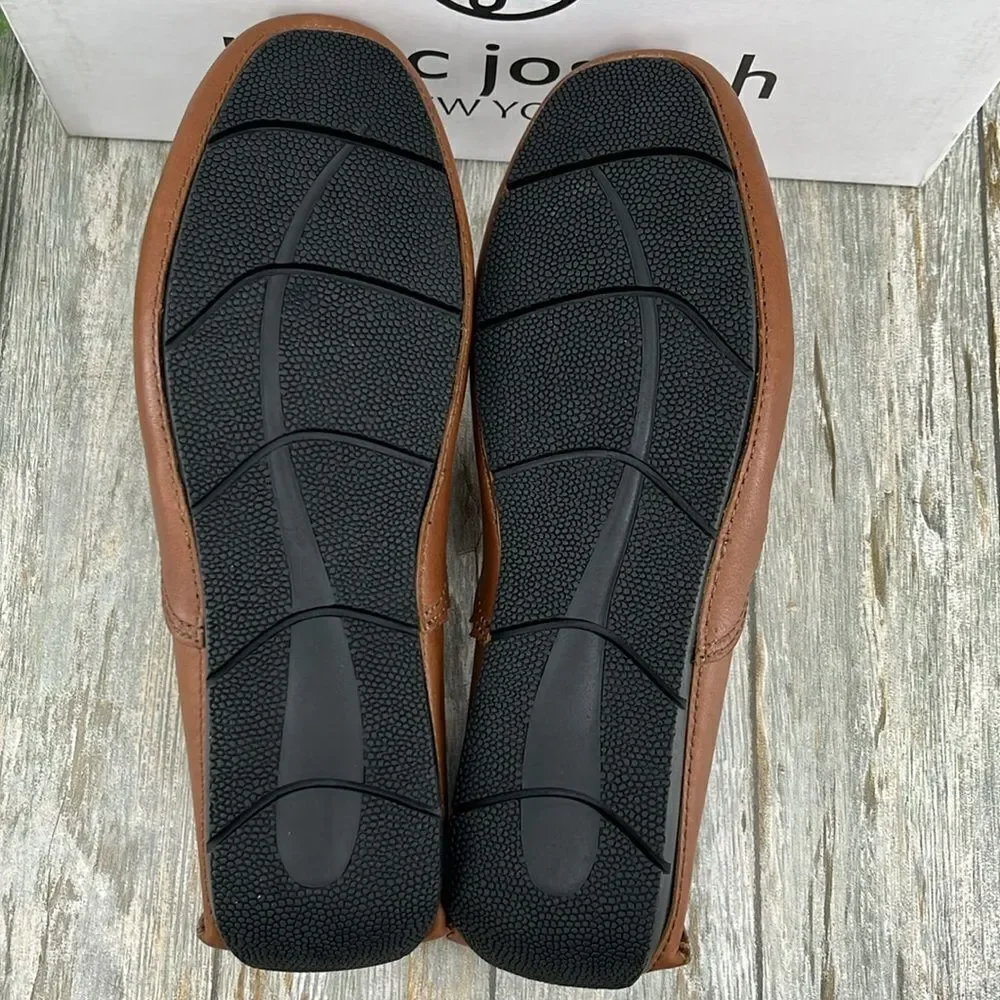 Marc Joseph Dwight Place Pebbled Driver Leather Golf Shoes Size 8.5